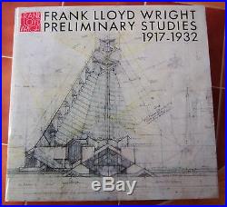 Frank Lloyd Wright Preliminary Studies 1917-1932 Volume 10 Bruce Brooks Pfeiffer
