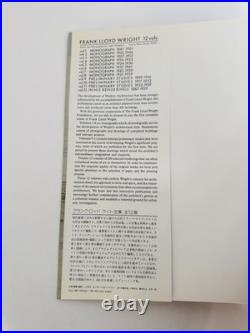 Frank Lloyd Wright Preliminary Studies 1933-1959 Vol 11 Complete Works Softcover