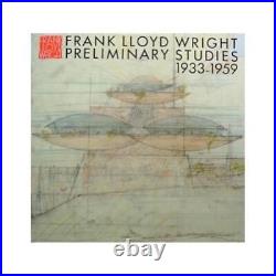 Frank Lloyd Wright Preliminary Studies 1933-1959 Vol. 11 Monograph Photo Book