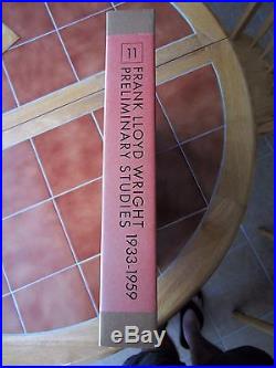 Frank Lloyd Wright Preliminary Studies 1933-1959 Volume 11 Bruce Brooks Pfeiffer