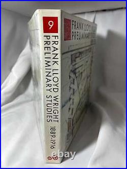 Frank Lloyd Wright Preliminary Studies Book 1889-1916, First Edition Hardcover