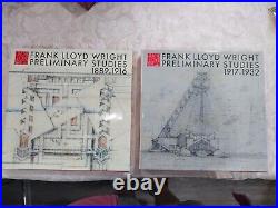 Frank Lloyd Wright Preliminary Studies Vol 9 & 10 1889-1916/1917-1932