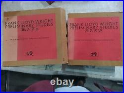 Frank Lloyd Wright Preliminary Studies Vol 9 & 10 1889-1916/1917-1932