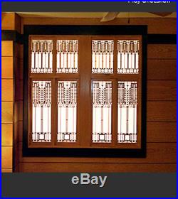 Frank Lloyd Wright ROBIE House Window Design WALL Element 31.5h CHOICE