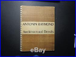 Frank Lloyd Wright Rare Antonin Raymond Architectural Details