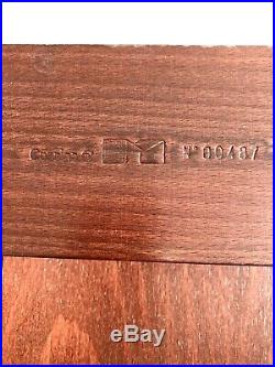 Frank Lloyd Wright Robie Side Table Stamped & Numbered 0487 Cassina Italy RARE