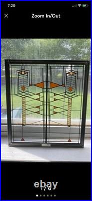 Frank Lloyd Wright Robie Window Stained Glass
