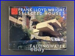 Frank Lloyd Wright SELECTED HOUSES 4 Fallingwater, RARE! Very Good Condition PB