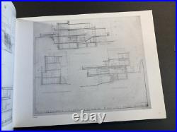 Frank Lloyd Wright SELECTED HOUSES 4 Fallingwater, RARE! Very Good Condition PB