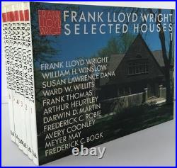 Frank Lloyd Wright SELECTED HOUSES Set of 6 Books