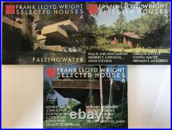 Frank Lloyd Wright SELECTED HOUSES Set of 6 Books