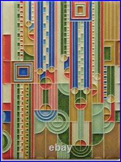 Frank Lloyd Wright Saguaro (Rainbow) 6? ×8? Decorative Tile