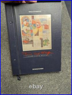 Frank Lloyd Wright Schumacher Wallcoverings Book Vintage Acceptable SEE PHOTOS