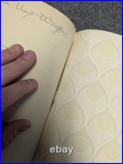 Frank Lloyd Wright Schumacher Wallcoverings Book Vintage Acceptable SEE PHOTOS