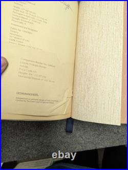 Frank Lloyd Wright Schumacher Wallcoverings Book Vintage Acceptable SEE PHOTOS