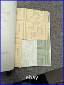 Frank Lloyd Wright Schumacher Wallcoverings Book Vintage Acceptable SEE PHOTOS Frank Lloyd Wright Schumacher Wallcoverings Book Vintage Acceptable SEE PHOTOS