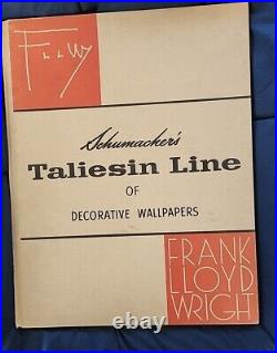 Frank Lloyd Wright / Schumacher's Taliesin Line of Decorative Wallpapers SALES