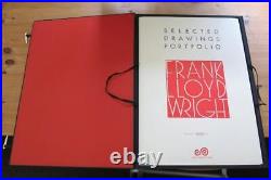 Frank Lloyd Wright Selected Drawings Portfolio 1977 / Japan Limited 480