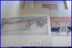 Frank Lloyd Wright Selected Drawings Portfolio 1977 / Japan Limited 480