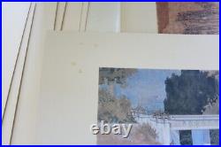 Frank Lloyd Wright Selected Drawings Portfolio 1977 / Japan Limited 480? JPN