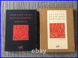 Frank Lloyd Wright Selected Drawings Portfolio 1977 / Japan Limited 480pcs Frank Lloyd Wright Selected Drawings Portfolio 1977 / Japan Limited 480pcs