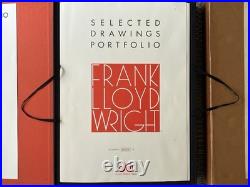 Frank Lloyd Wright Selected Drawings Portfolio 1977 / Japan Limited 480pcs
