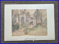 Frank Lloyd Wright Selected Drawings Portfolio 1977 / Japan Limited 480pcs