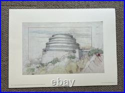 Frank Lloyd Wright Selected Drawings Portfolio 1977 / Japan Limited 480pcs