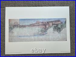 Frank Lloyd Wright Selected Drawings Portfolio 1977 / Japan Limited 480pcs