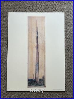 Frank Lloyd Wright Selected Drawings Portfolio 1977 / Japan Limited 480pcs