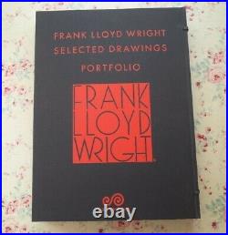 Frank Lloyd Wright Selected Drawings Portfolio 1977 Vol 1 Japan Limited Rare