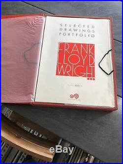 Frank Lloyd Wright Selected Drawings Portfolio 1982 /Japan Limited Edition #B012