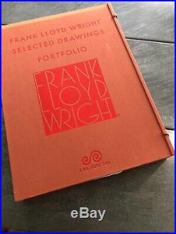 Frank Lloyd Wright Selected Drawings Portfolio 1982 /Japan Limited Edition #B012