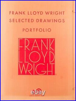 Frank Lloyd Wright Selected Drawings Portfolio 1982 Limited Edition A298/500