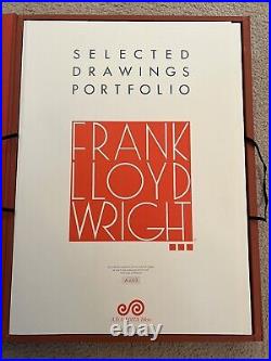 Frank Lloyd Wright Selected Drawings Portfolio, 1982 Vol 3, Orig Box A263/500