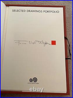 Frank Lloyd Wright Selected Drawings Portfolio, 1982 Vol 3, Orig Box A263/500