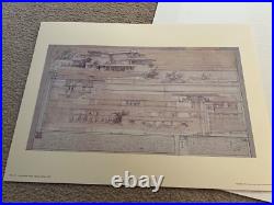 Frank Lloyd Wright Selected Drawings Portfolio, 1982 Vol 3, Orig Box A263/500