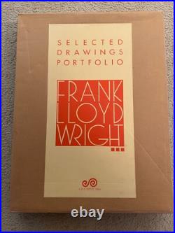 Frank Lloyd Wright Selected Drawings Portfolio, 1982 Vol 3, Orig Box A263/500