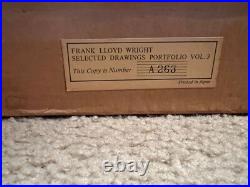 Frank Lloyd Wright Selected Drawings Portfolio, 1982 Vol 3, Orig Box A263/500