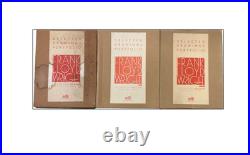 Frank Lloyd Wright Selected Drawings Portfolio 1-3 set Japan Limited 400pcs