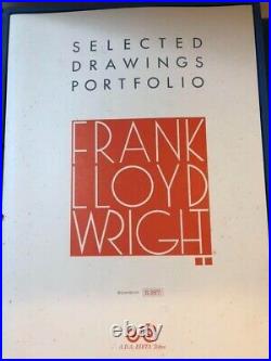 Frank Lloyd Wright Selected Drawings Portfolio Part 2 1980 Japan Limited 400pcs