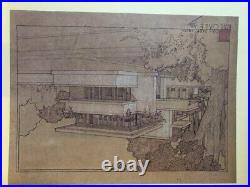 Frank Lloyd Wright Selected Drawings Portfolio Part 2 1980 Japan Limited 400pcs