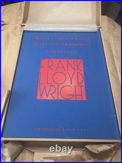 Frank Lloyd Wright Selected Drawings Portfolio Vol 2 A653 1979 Rare Nos