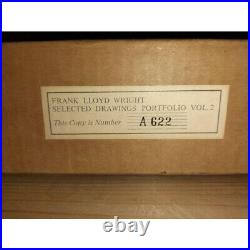 Frank Lloyd Wright Selected Drawings Portfolio Vol. 2 Book