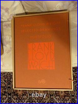 Frank Lloyd Wright Selected Drawings Portfolios Volumes 1,2 & 3