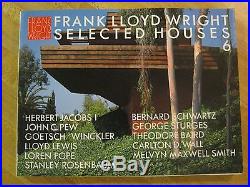 Frank Lloyd Wright/Selected Houses 1, 5, 6/3 vol. /pb/VG+/Architecture