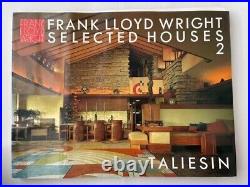 Frank Lloyd Wright Selected Houses 2 3 4 5 6 7 8. 7 magazinese set Used Japan