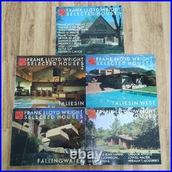 Frank Lloyd Wright Selected Houses 5-Book Set A. D. A. EDITA Tokyo