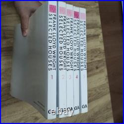 Frank Lloyd Wright Selected Houses 5-Book Set A. D. A. EDITA Tokyo
