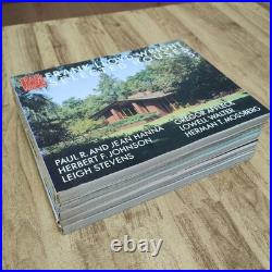 Frank Lloyd Wright Selected Houses 5-Book Set A. D. A. EDITA Tokyo